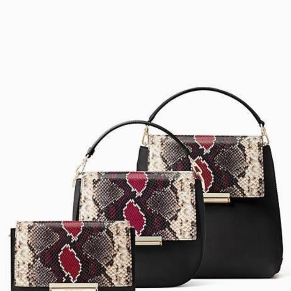 ISO Kate Spade Reese Snake Make it Mine Flap
